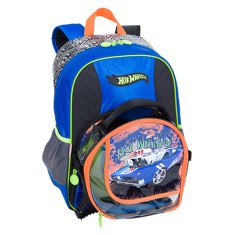 Mochila Escolar Sestini Hot Wheels 16Z G 64147