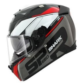 Capacete Shark Speed-R Blank Matt Fechado Viseira Antirrisco
