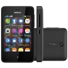 Celular Nokia Asha 501 Câmera 3,2 MP 2 Chips Wi-Fi