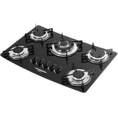 Cooktop Fogatti 5 Bocas Acendimento Automático V500TC CR
