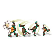 Boneco Rafael Tartarugas Ninja BR286 - Multikids
