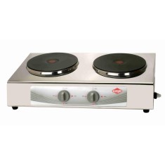 Fogão de Mesa Layr 2 Bocas Acendimento Automático Acabamento Inox Topázio 4.0