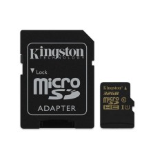 Cartão de Memória Micro SDHC-I com Adaptador Kingston 32 GB SDCA10/32GB