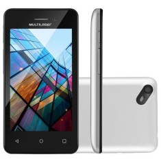 Smartphone Multilaser MS40S 8GB P9025 5,0 MP 2 Chips Android 6.0 (Marshmallow) 3G Wi-Fi