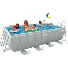 Piscina de Armação 6.836 l Retangular Intex Ultra Frame 28350