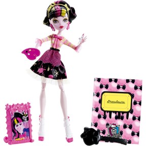 Boneca Monster High Aula de Arte Draculaura Mattel