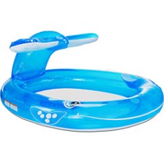 Piscina Inflável 344 l Redonda Importado Baleia 57435