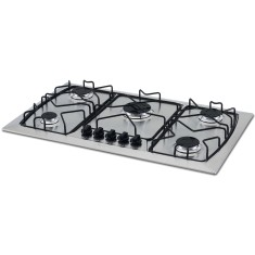 Cooktop Fischer 5 Bocas Acendimento Superautomático Acabamento Inox 49439602
