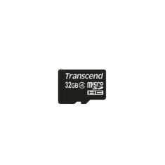 Cartão de Memória Micro SDHC com Adaptador Transcend 32 GB TS32GUSDHC4