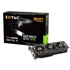 Placa de Video NVIDIA GeForce GTX 970 4 GB GDDR5 256 Bits Zotac ZT-90106-10P
