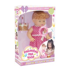 Boneca Bebê Parabéns Pra Você Baby Brink