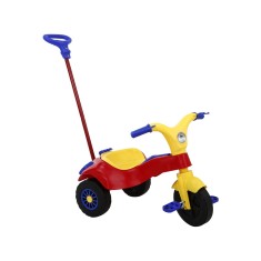 Triciclo com Pedal Homeplay Motoca Praia & Campo