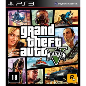 Jogo Grand Theft Auto V PlayStation 3 Rockstar