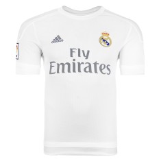 Camisa Torcedor Real Madrid I 2015/16 com Número Adidas