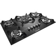 Cooktop Mueller Premium 5 Bocas Acendimento Superautomático 5B