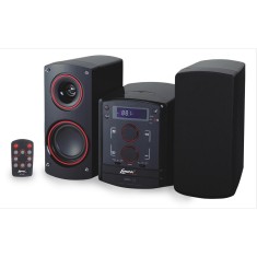 Mini System Lenoxx MS-8000 28 Watts USB Leitor Cartão de Memória