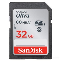 Cartão de Memória SDHC SanDisk Ultra 32 GB SDSDUNC-032G