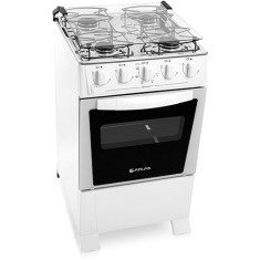 Fogão de Piso Atlas 4 Bocas Acendimento Automático Mônaco Glass