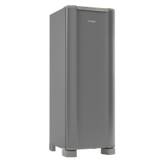 Geladeira Esmaltec Stilo Cycle Defrost 1 Porta 259 Litros Inox ROC35