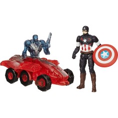 Boneco Avengers Age of Ultron Capitão América VS Sub Ultron Pack Duplo B0423/B1483 - Hasbro