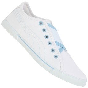 Tênis Puma Feminino Casual Benecio LO Elastic Canvas