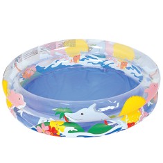 Piscina Inflável 65 l Redonda Bestway Sea Life 51012