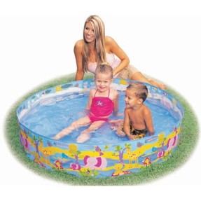 Piscina Snapset 288 l Redonda Intex Animais Divertidos