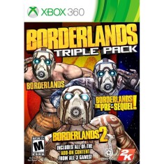 Jogo Borderlands Triple Pack Xbox 360 2K