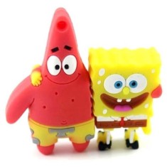 Pen Drive Importado 8 GB USB 2.0 Bob Esponja e Patrick
