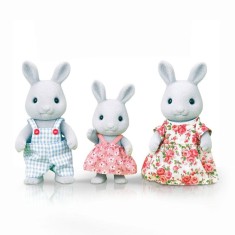 Boneca Sylvanian Families Família dos Coelhos Gulliver