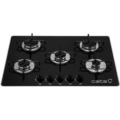 Cooktop Cata 5 Bocas Acendimento Superautomático VDR 5C