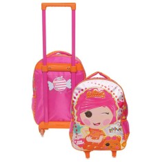 Mochila com Rodinhas Escolar Xeryus Lalaloopsy Candy Pop 16 5640