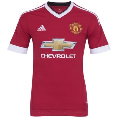 Camisa Torcedor Manchester United I 2015/16 sem Número Adidas
