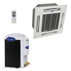 Ar Condicionado Split Cassete Carrier 24000 BTUs Controle Remoto Frio 40KWCD24C5 / 38KCD024515MC