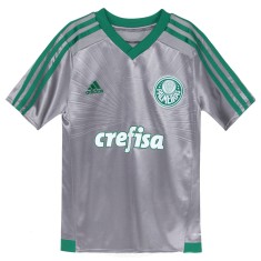 Camisa Torcedor Palmeiras III 2015 Infantil sem Número Adidas