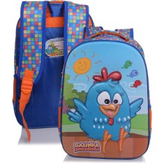 Mochila Escolar Xeryus Galinha Pintadinha Galinha Pintadinha Dia Feliz 14