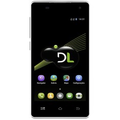 Smartphone DL Eletrônicos 8GB YZU DS4 5,0 MP 2 Chips Android 5.0 (Lollipop) 3G 4G Wi-Fi