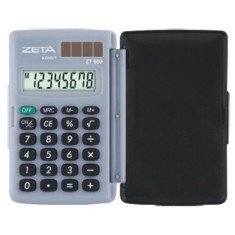 Calculadora De Bolso Zeta ZT880 com Capa