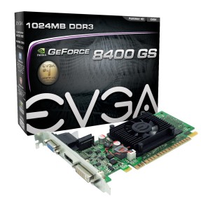 Placa de Video NVIDIA GeForce 8400 1 GB DDR3 64 Bits EVGA 01G-P3-1302-LR