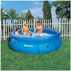 Piscina Inflável 3.700 l Redonda Bestway Fast Set