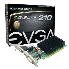Placa de Video NVIDIA GeForce 210 1 GB DDR3 64 Bits EVGA 01G-P3-1313-KR