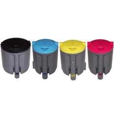 Toner Colorido Compatível Kit 4 6110