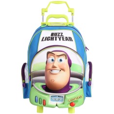Mochila com Rodinhas Escolar Dermiwil Toy Story Buzz Lightyear 3D 60469 G