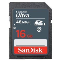 Cartão de Memória SDHC SanDisk Ultra 16 GB SDSDUNB-016G