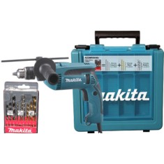 Kit Furadeira Impacto 1/2 680W Makita - HP1640KX1