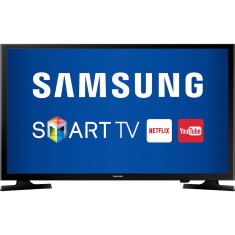 Smart TV TV LED 43" Samsung Série 5 Full HD Netflix UN43J5200 2 HDMI