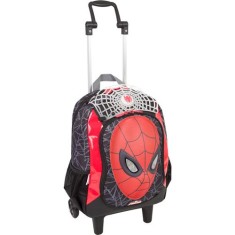 Mochila com Rodinhas Escolar Sestini Spiderman 16Z M 64243