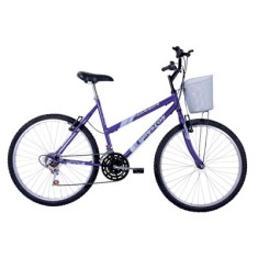 Bicicleta Houston 18 Marchas Aro 26 Freio V-Brake Foxer Maori