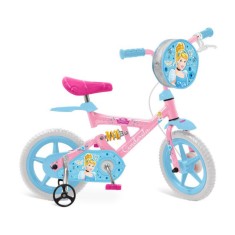 Bicicleta Bandeirante X-Bike Cinderela Aro 12 Suspensão no quadro X-Bike Cinderela