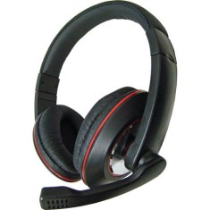 Headset com Microfone Bright Sol Negro